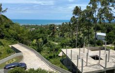 637 sqm of Fine Sea View Land with Villa Structure, Lamai